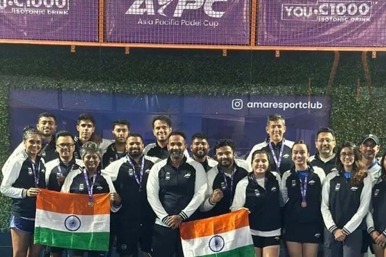Asia Pacific Padel Cup में भारत ने जीता कांस्य, जानें कैसा रहा मुकाबला