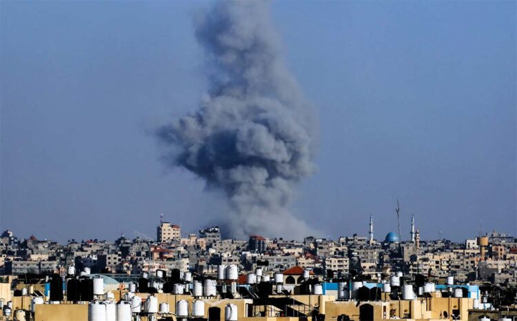गाजा में मानव बस्ती वाले इलाके पर इजराइल के हमले में 40 लोगों की मौत