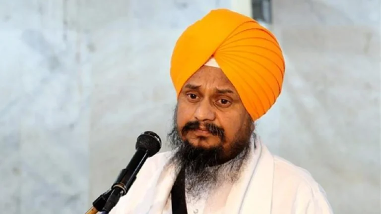 Giani Harpreet Singh Resigned