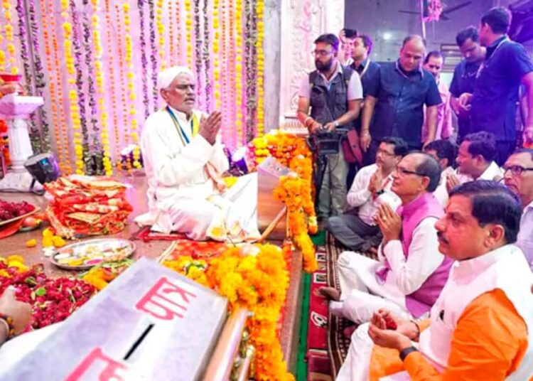 सलकनपुर धाम में CM मोहन यादव ने की प्रदेश की खुशहाली की कामना