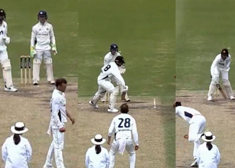 ऑस्ट्रेलिया के बल्लेबाज ने एक हाथ से की बैटिंग, दर्दनाक चोट के बावजूद टीम का नहीं छोड़ा साथ