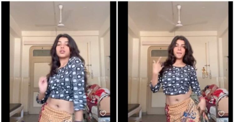 हॉस्पिटल में बीमार मां के पास लड़की ने बनाया रील, लोग हुए गुस्से से लाल