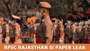 प्रिंट होने से पहले ही लीक हो गया था राजस्थान SI भर्ती का पेपर
