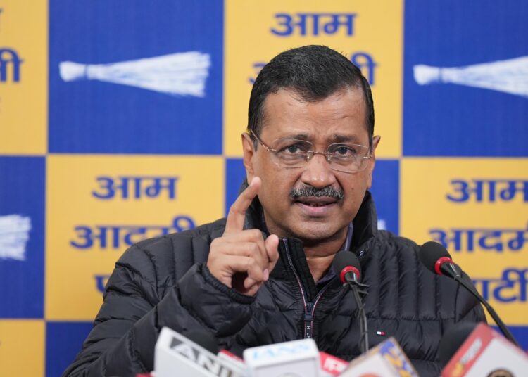 Arvind Kejriwal in PC