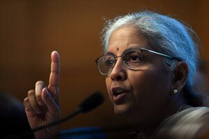 Finance Minister Nirmala Sitharaman budget