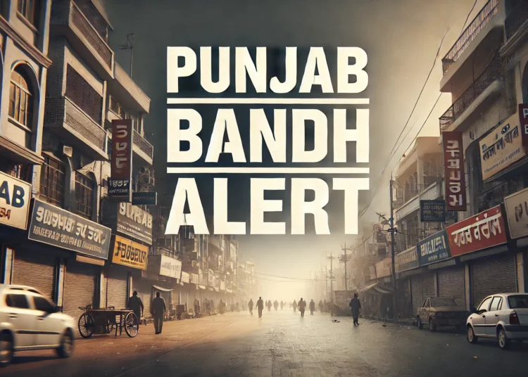 Punjab Bandh Alert