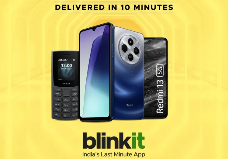 Blinkit's Blast: iPhone and Smartphones in 10 Minutes, Blinkit 10 Minute Delivery, ब्लिंकिट 10 मिनट डिलीवरी, iPhone Delivery, आईफोन डिलीवरी, Smartphone Delivery, स्मार्टफोन डिलीवरी, Delhi-NCR, बेंगलुरु, Mumbai, अलबिंडर ढींडसा, Albinder Dhindsa, No-Cost EMI, नो-कॉस्ट ईएमआई, Electronic Products Delivery, इलेक्ट्रॉनिक्स डिलीवरी, Quick-Commerce, क्विक-कॉमर्स.