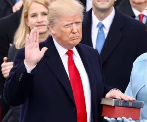 Donald Trump Swearing-in ceremony, Donald Trump Inauguration 2025, Trump Swearing Ceremony, Washington D.C. events, Make America Great Again speech, Chief Justice John Roberts Trump Oath, Virginia Trump Golf Club, टेक सीईओ इन Inauguration, गुलाबी कैप प्रोटेस्ट, National Prayer Service Trump, Trump Oath indoor ceremony, U.S. President inauguration updates, Indian Foreign Minister S. Jaishankar U.S. visit, Trump National Cemetery tribute, J.D. Vance Vice President ceremony.