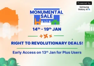 Flipkart Monumental Sale
