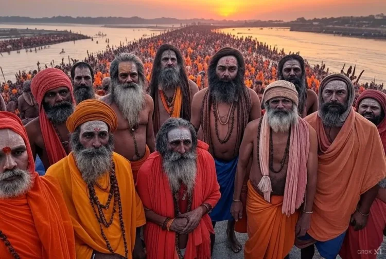 Maha Kumbh Mela from ISS