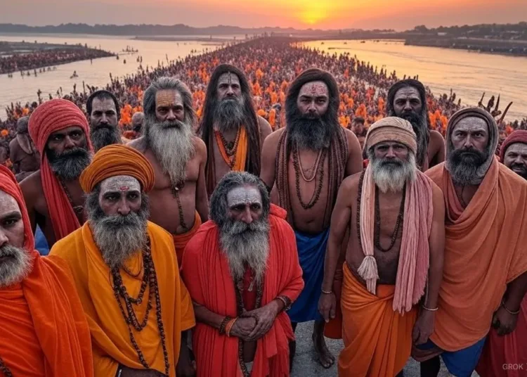 Maha Kumbh Mela from ISS