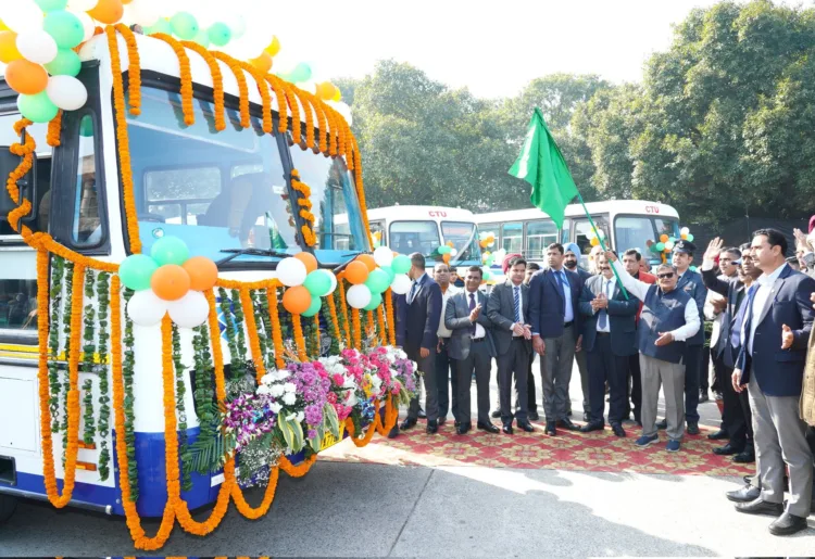 New 60 CTU Buss in Chandigarh