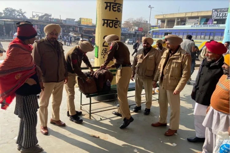 PUNJAB POLICE CONDUCTS SEARCH OPERATION AT BUS STANDS ACROSS STATE