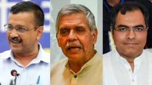 Parvesh Verma against Kejriwal, Sandeep Dixit