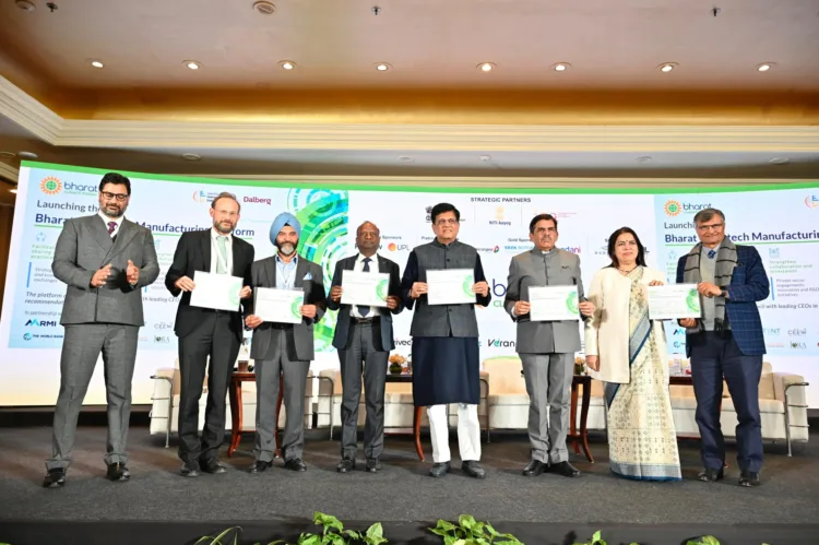 Shri Piyush Goyal launches Bharat Cleantech
