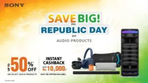 Sony Republic Day Sale