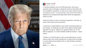 TikTok Ban USA, TikTok Ban Lifted, Donald Trump News, TikTok ByteDance, TikTok in America, National Security TikTok, US Ban TikTok, ByteDance TikTok Sale, TikTok Latest News, Trump TikTok Updates, TikTok 170 Million Users, America TikTok Ban Removed, TikTok Social Media Platform.