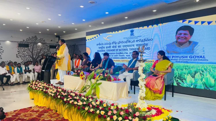 Union Minister for Commerce and Industry Shri Piyush Goyal launches National Turmeric Board