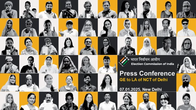 Schedule for Single Phase #DelhiElections2025 & Bye-Elections