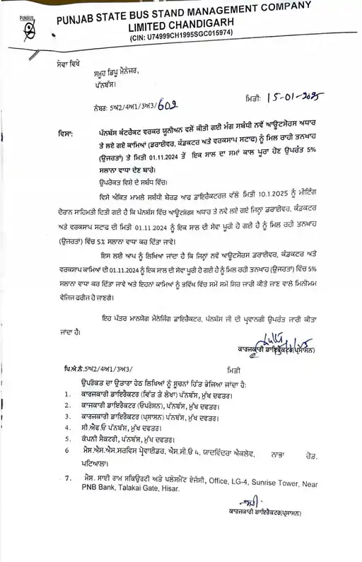 पनबस कॉन्ट्रैक्ट