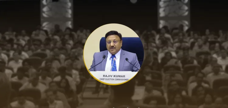 "चुनावी वादों का 'मुफ्त' जाल: जानिए राज्यों की आर्थिक हालत पर ECI का बड़ा बयान!" 1 chief election commissioner of india comment on freebies in election