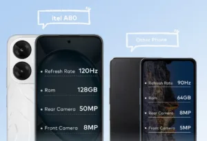 itel A80 or Moto G05