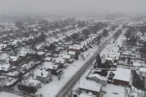 snow storm wreaked havoc in america power cut