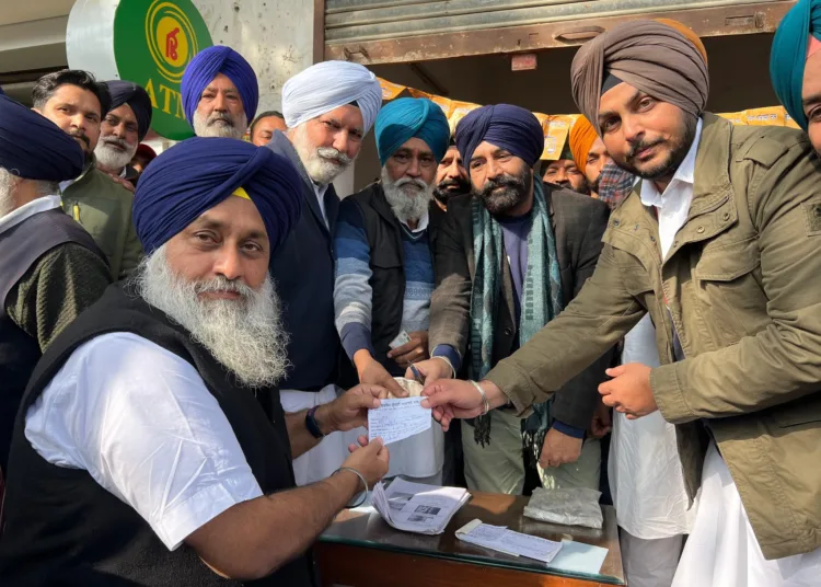 Sukhbir Badal Membership Drive, Shiromani Akali Dal News, SAD Punjab Campaign, Sikh Community Politics, Haryana Sikh Gurdwara Committee Elections, Lambi Membership Target, अकाली दल सदस्यता अभियान, सुखबीर बादल न्यूज़, शिरोमणि अकाली दल पंजाब।