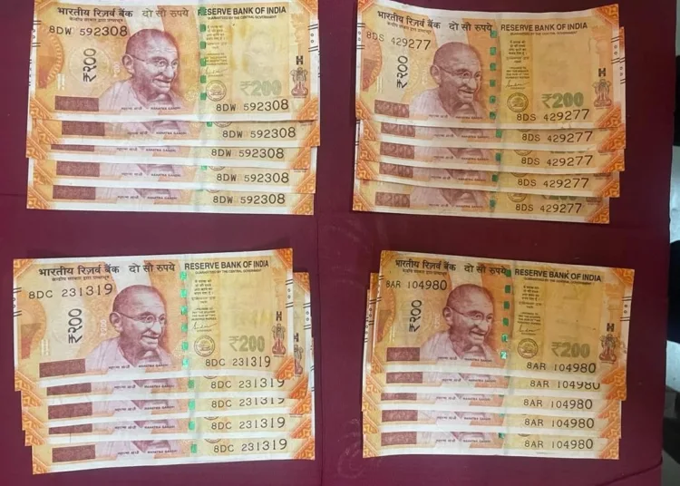 the circulation of fake 200 rupee notes
