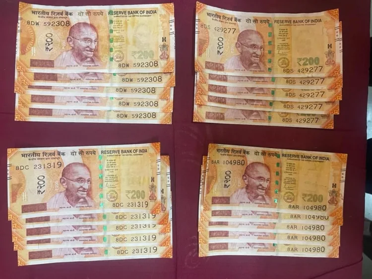 the circulation of fake 200 rupee notes