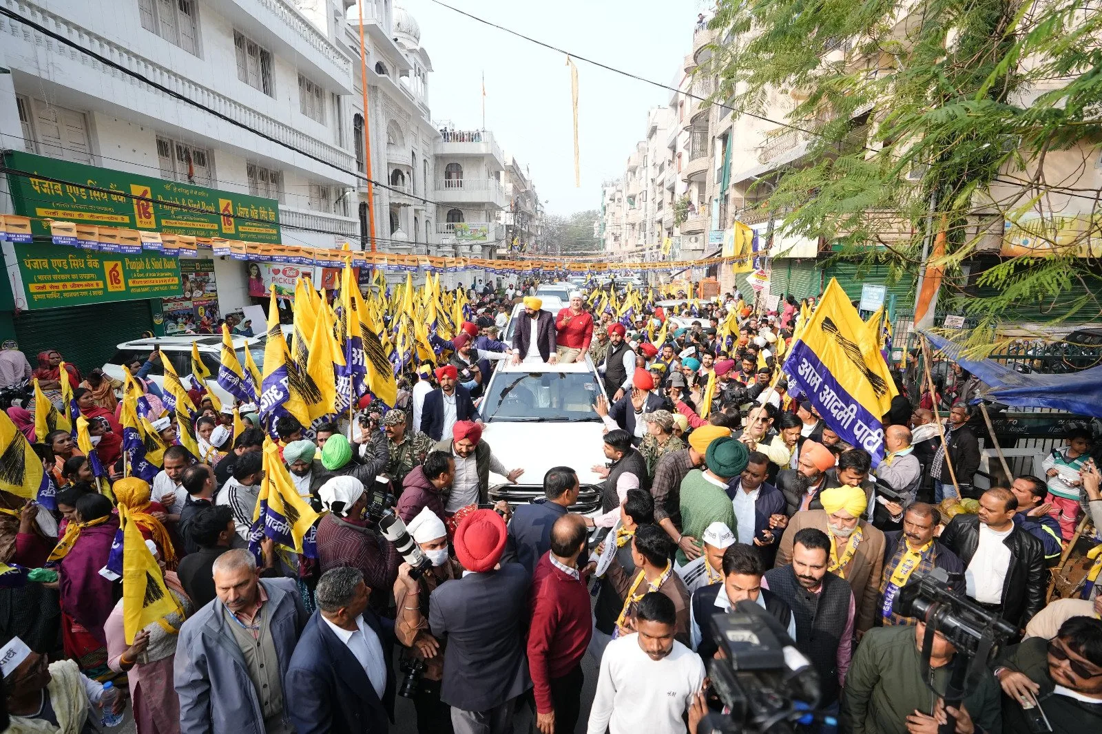 दिल्ली ने तय कर लिया है, अरविंद केजरीवाल को चौथी बार मुख्यमंत्री बनाना है - भगवंत मान 2 02 1