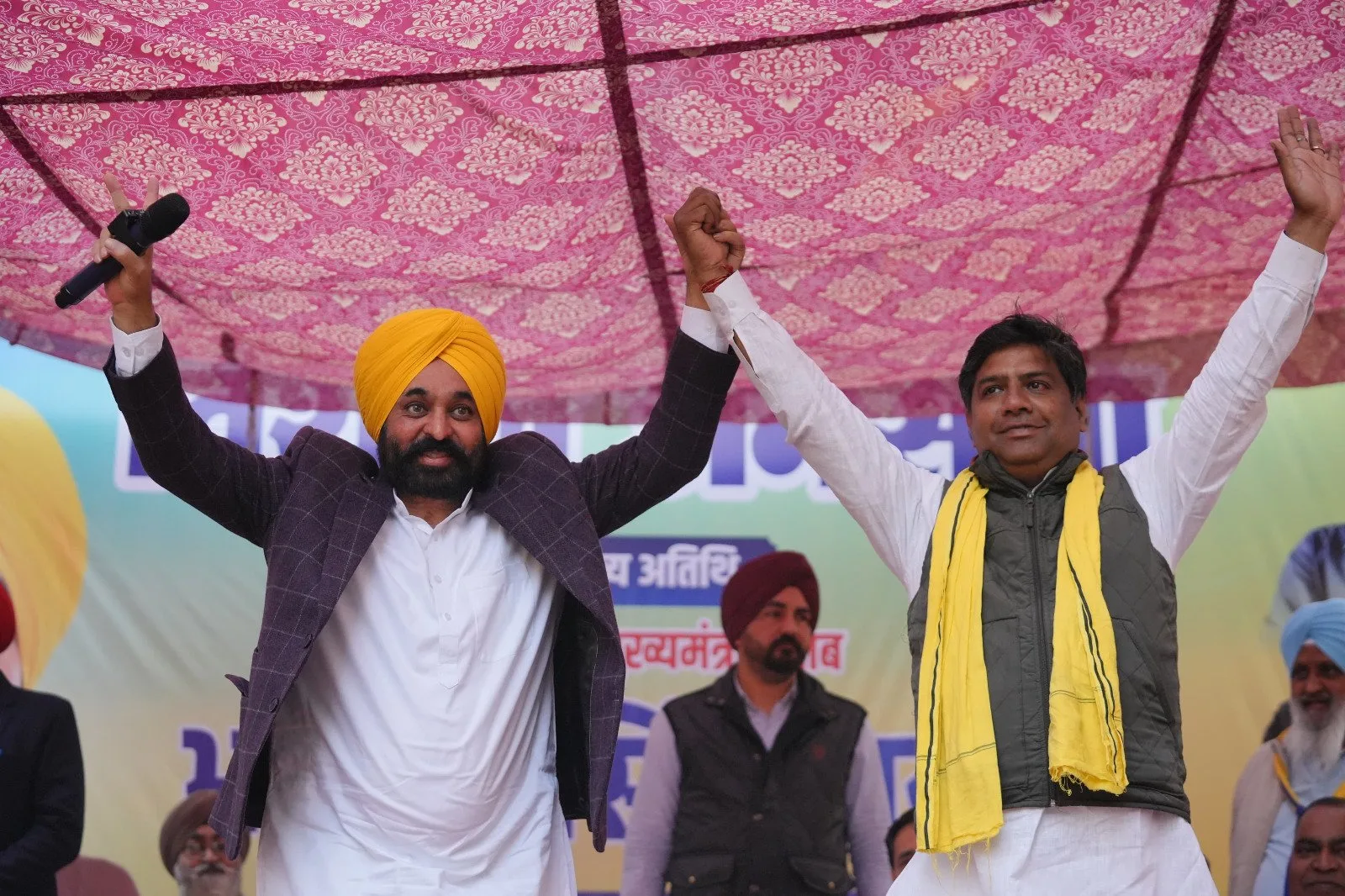 दिल्ली ने तय कर लिया है, अरविंद केजरीवाल को चौथी बार मुख्यमंत्री बनाना है - भगवंत मान 4 06 1