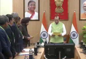 Arvinder Singh Lovely oath