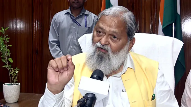 Haryana minister Anil Vij