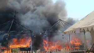 Mahakumbh Mela Fire