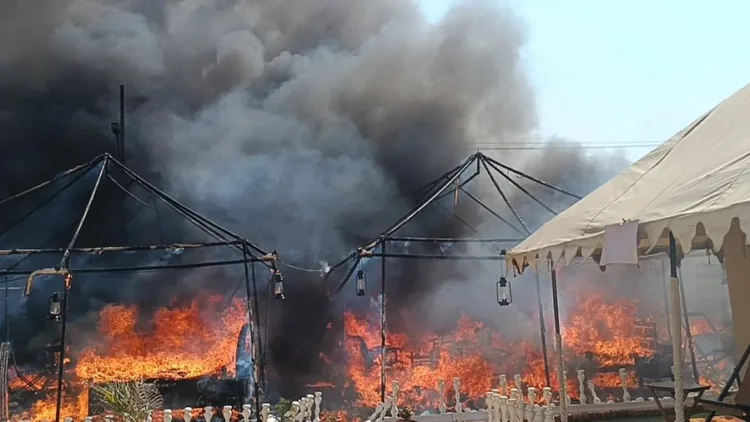 Mahakumbh Mela Fire