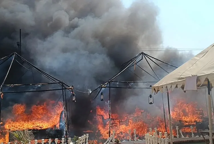 Mahakumbh Mela Fire