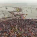 Mahakumbh maha record made number of people taking bath in Sangam city crosses 50 crores