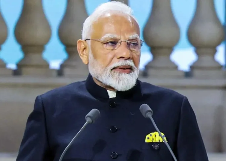 Mumbai police apprehended a man over threat call to pm modis aircraft