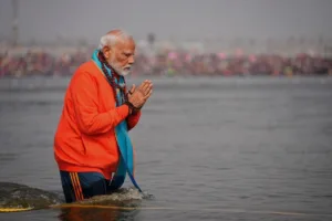 PM Modi Prayagraj Sangam Snan
