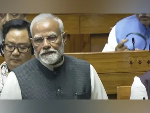 PM Modi in Lok Sabha