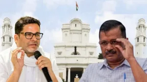 Prashant kishor and Arvind Kejriwal