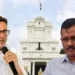 Prashant kishor and Arvind Kejriwal