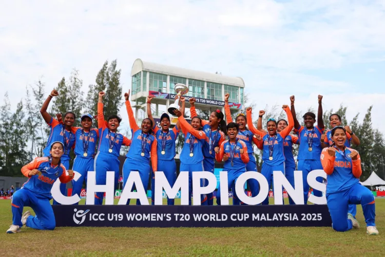 भारत की बेटियों का जलवा! U-19 Women's T20 World Cup में दूसरी बार चैंपियन 1 SAWU19 vs INDWU19 Final