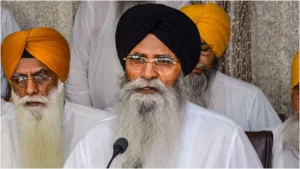 SGPC President Harjinder Singh Dhami