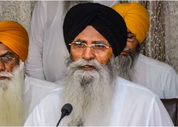 SGPC President Harjinder Singh Dhami