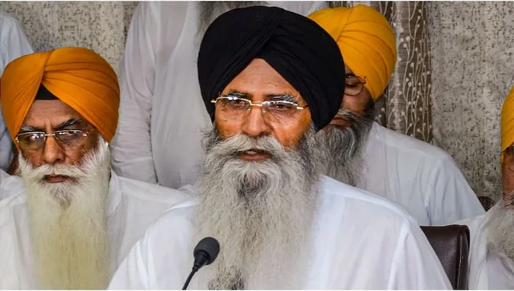 SGPC President Harjinder Singh Dhami