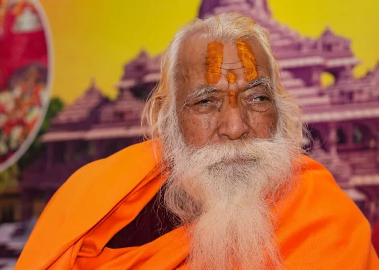 acharya satyendra das the chief priest of ram temple ayodhya