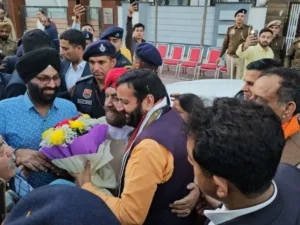 haryana congress setback before civic polls 50 leaders join bjp