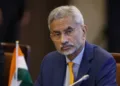 is democracy in danger s jaishankar replied showing inked finger